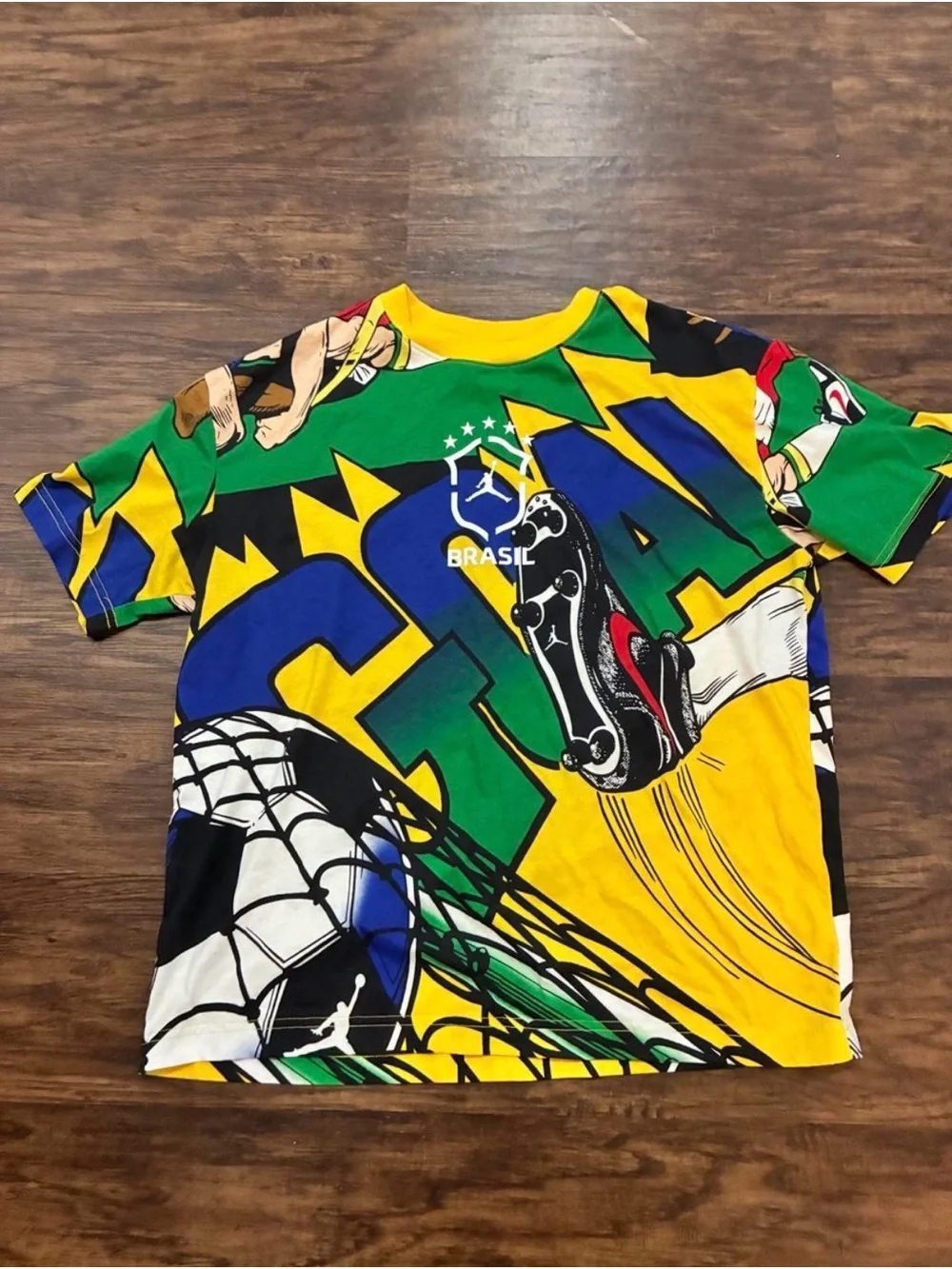 Brasil Graphic Soccer Jersey/Shirt Awesome Graphic
